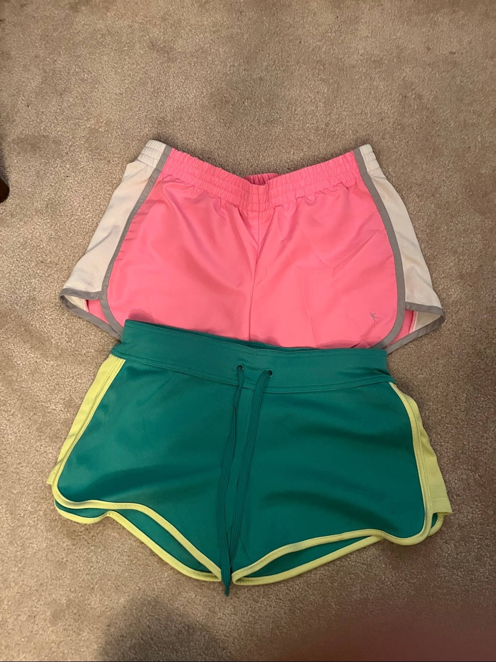 2 pairs Women's Danskin Athletic Shorts SZ SMALL